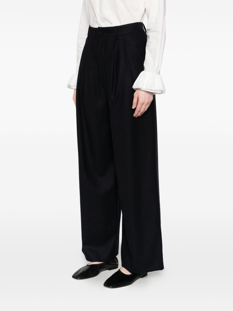 silk blend trousers by Selfnex