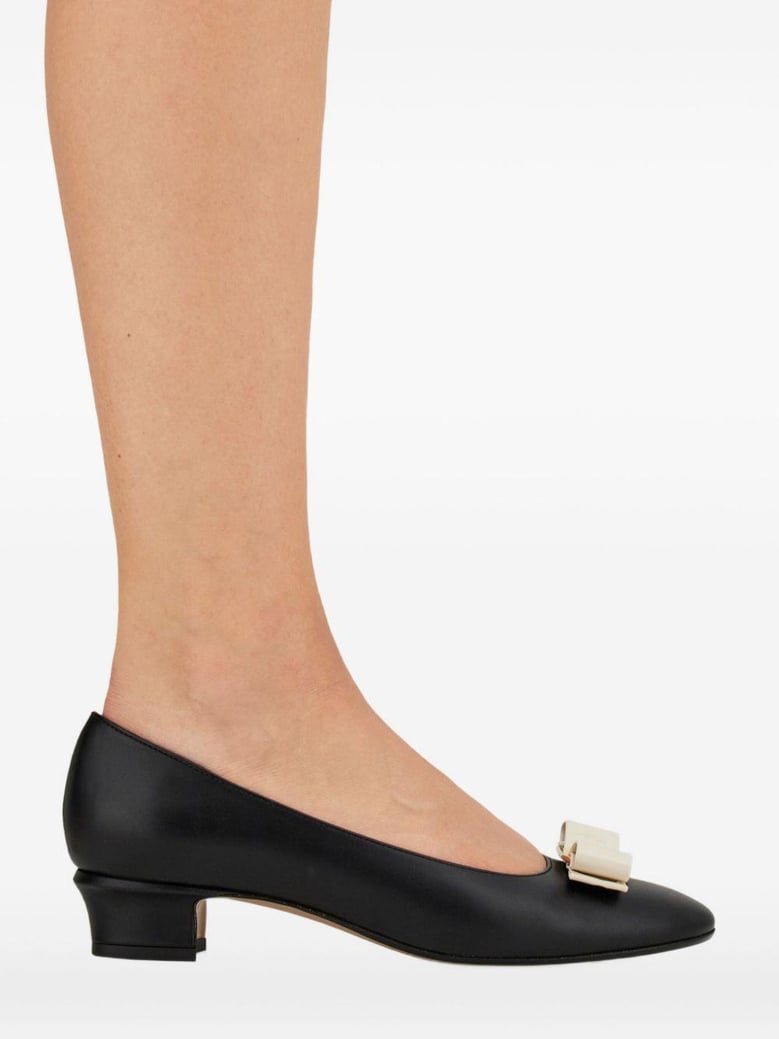 vara leather pumps by Selfnex