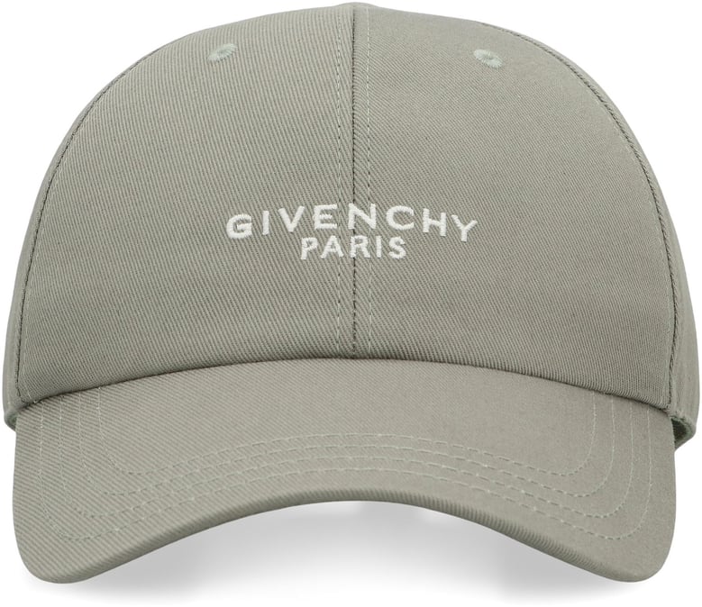 givenchy paris embroidered cap in cotton by Selfnex