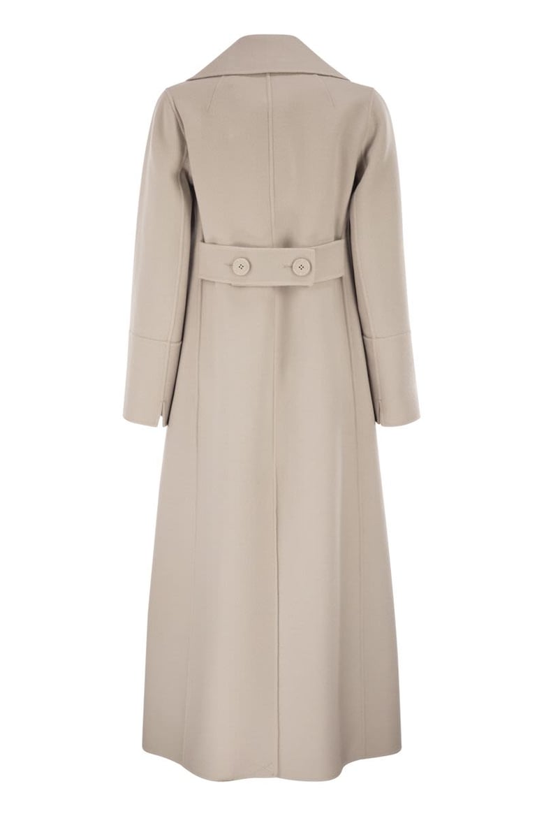 smmcustodi - long wool coat with martingale by Selfnex