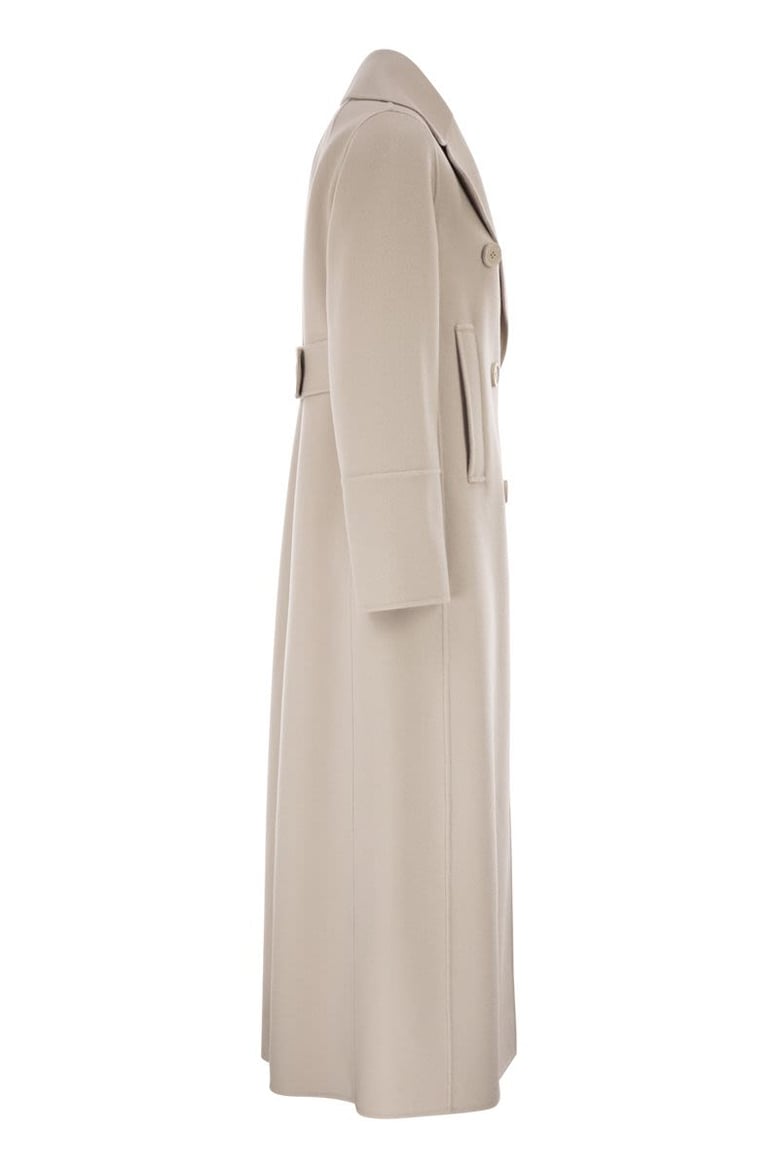 smmcustodi - long wool coat with martingale by Selfnex