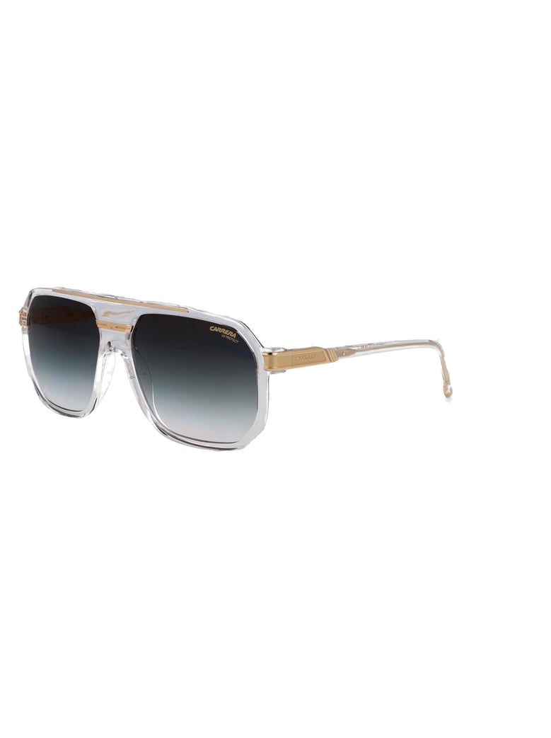 crystal gold acetate sunglasses by Selfnex