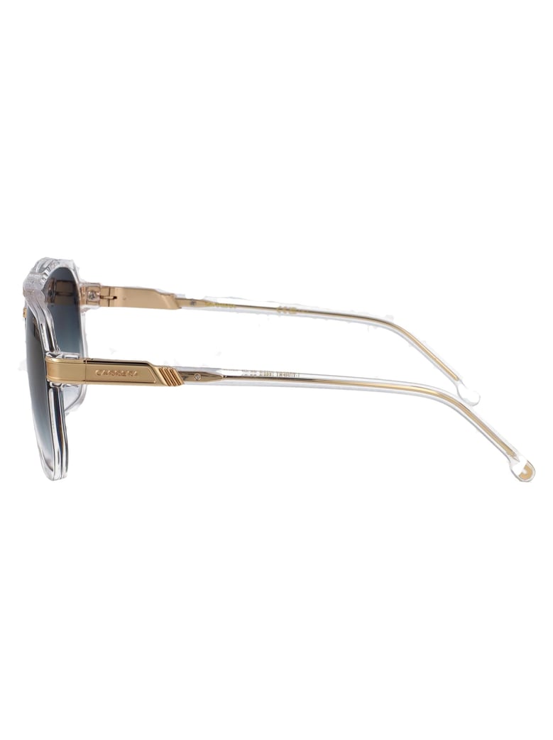 crystal gold acetate sunglasses by Selfnex