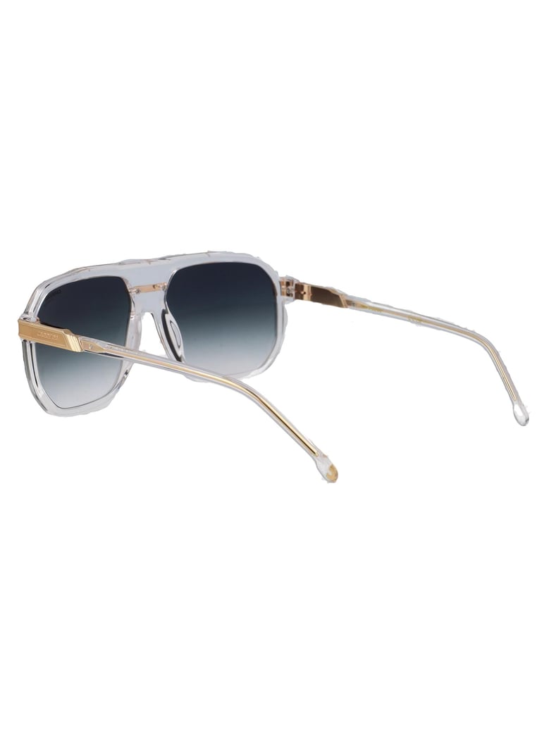 crystal gold acetate sunglasses by Selfnex