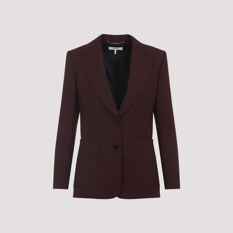 single breasted tailored jacket by Selfnex