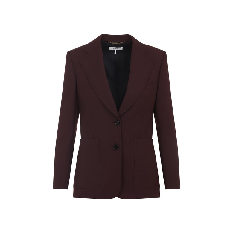 single breasted tailored jacket by Selfnex