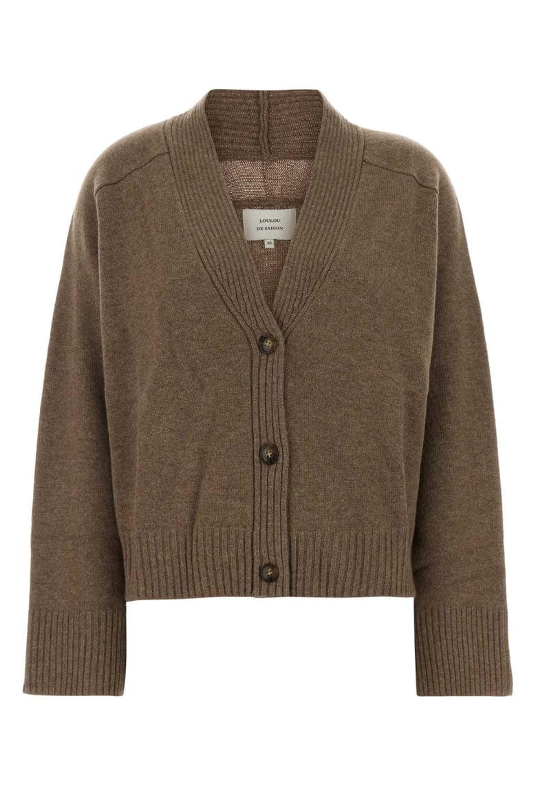 nude cashmere sweater by Selfnex