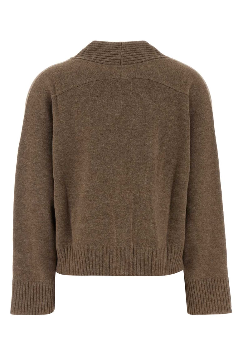 nude cashmere sweater by Selfnex