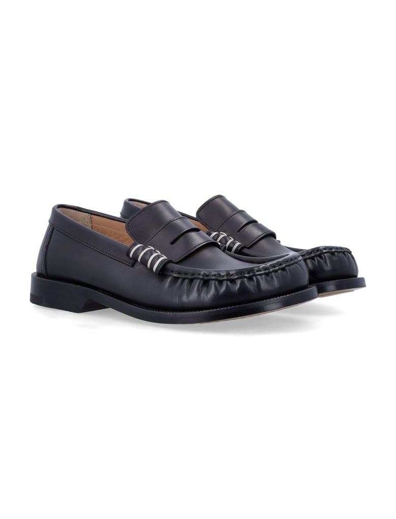 jw anderson women’s black loafer moccasins by Selfnex