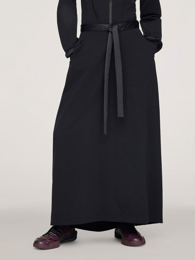 long skirt with belt by Selfnex
