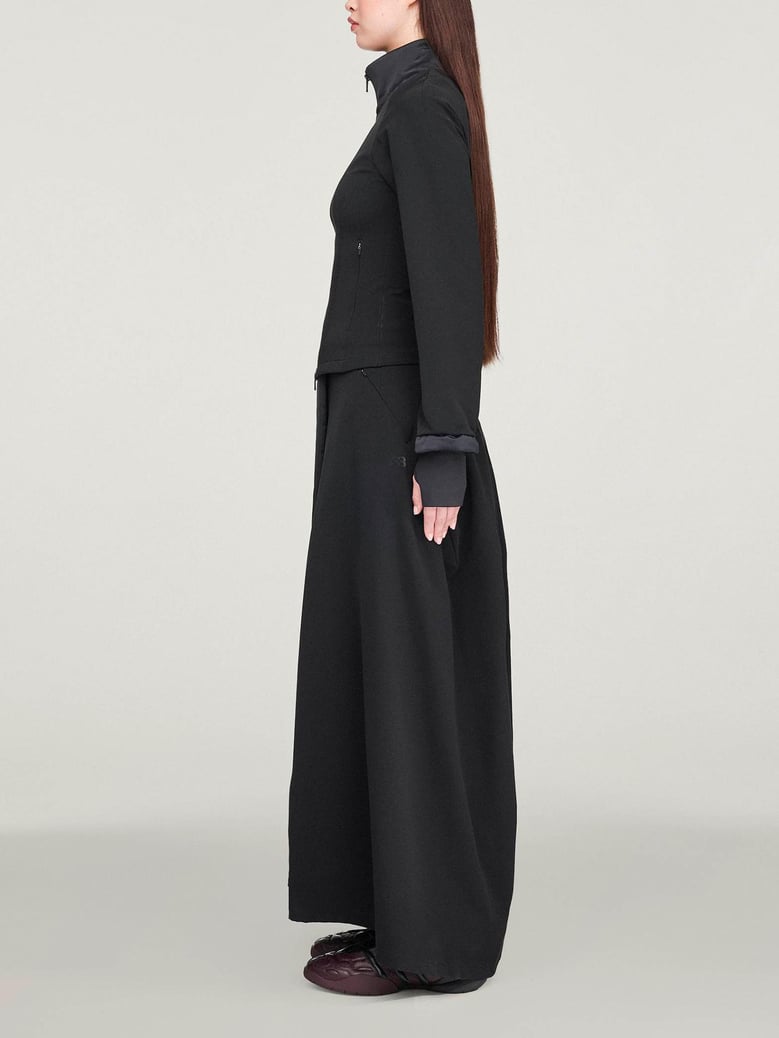 long skirt with belt by Selfnex