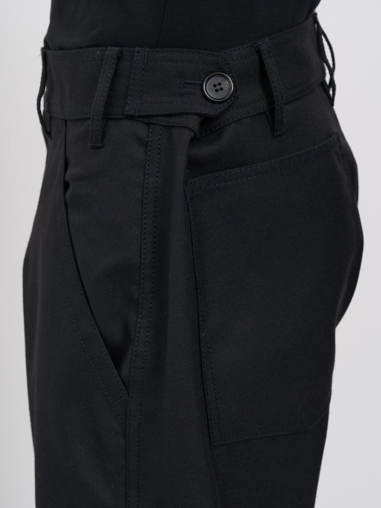 wool mixed trousers by Selfnex