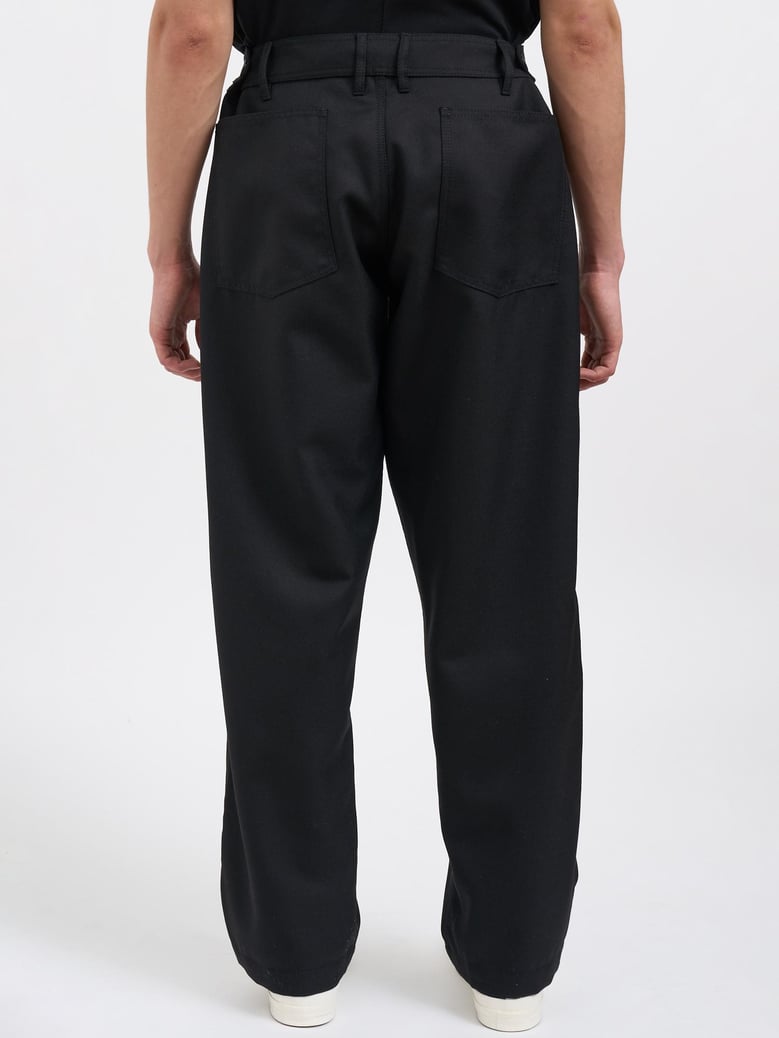 wool mixed trousers by Selfnex