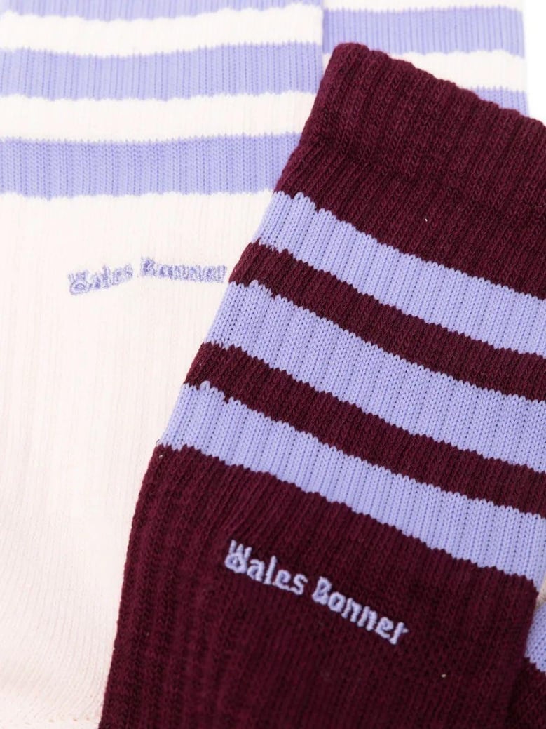 wales bonner 3s socks by Selfnex