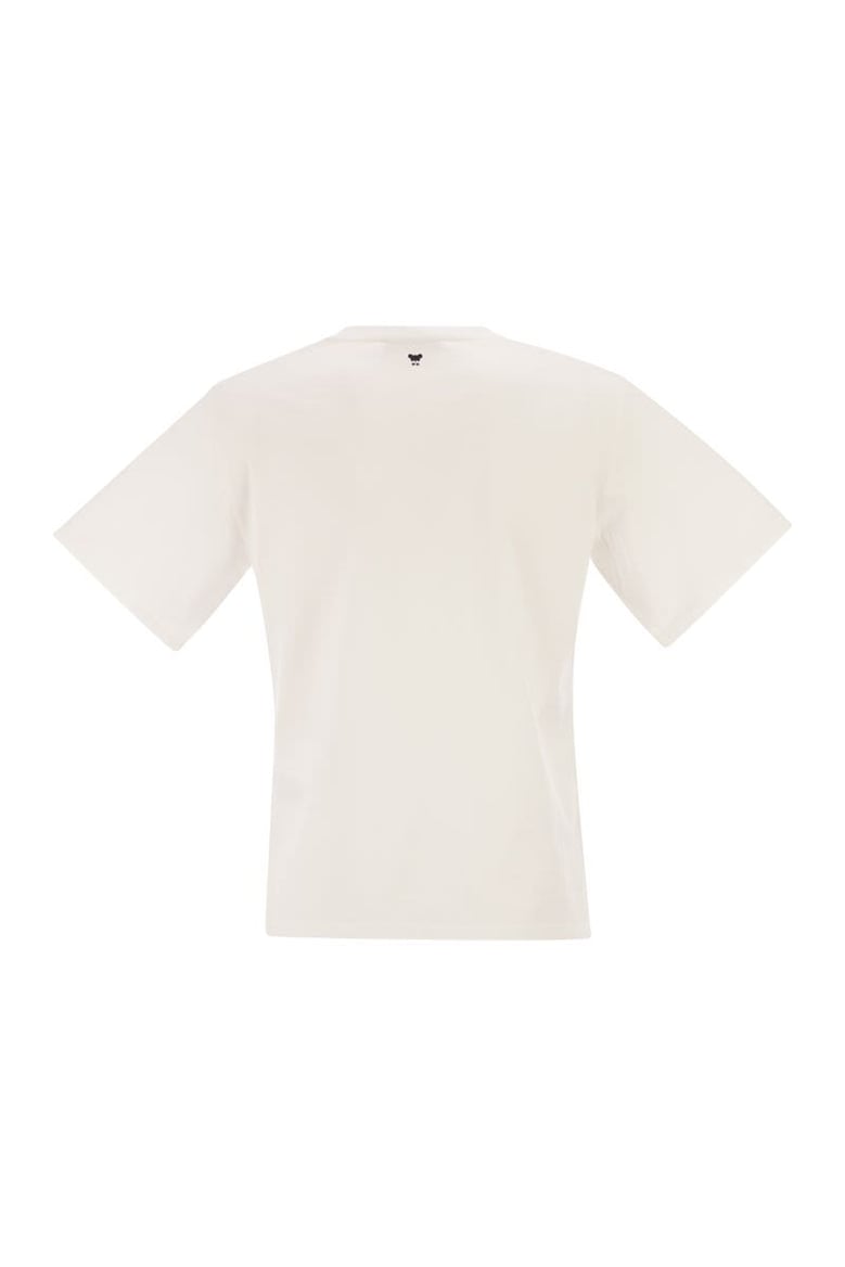 wkdagile - jersey t-shirt with print and embroidery by Selfnex