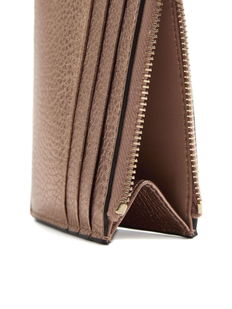 rockstud leather coin purse by Selfnex