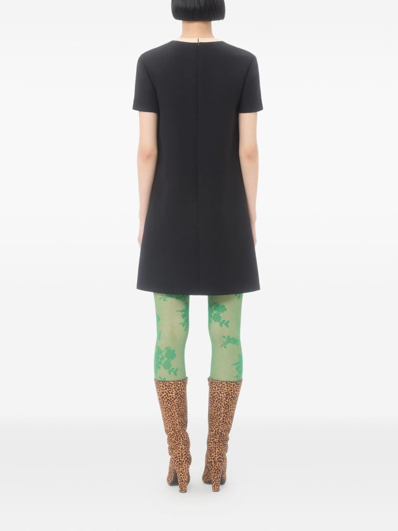 wool and silk blend dress by Selfnex