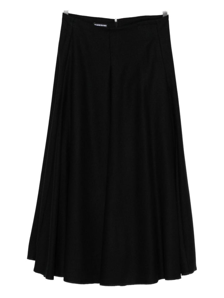 cotton midi skirt by Selfnex