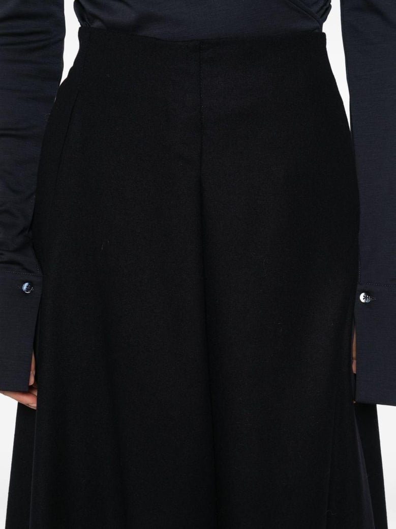cotton midi skirt by Selfnex