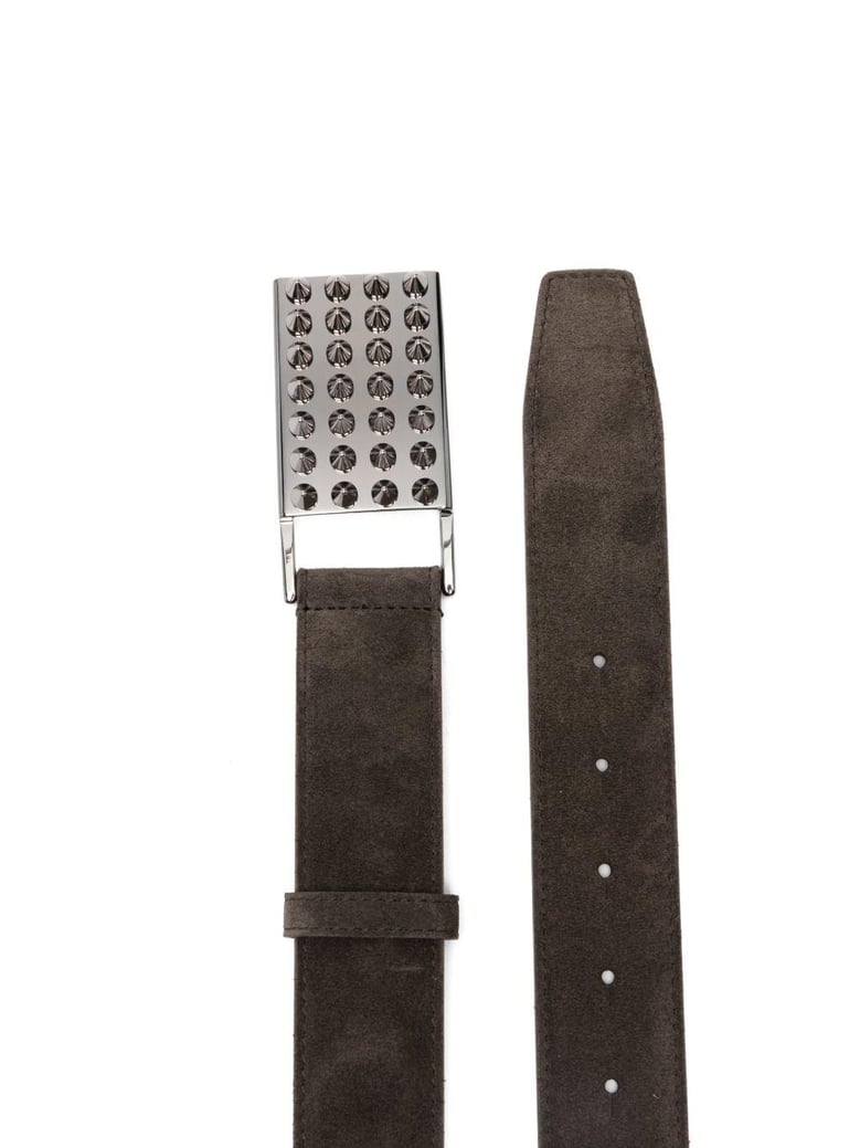 funky leather belt by Selfnex
