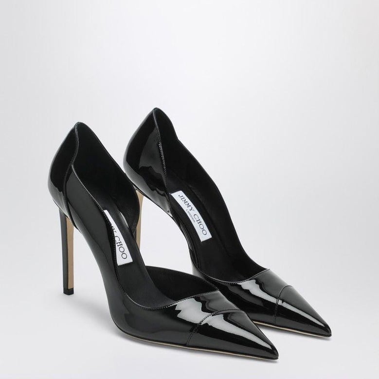 brigitte 100 pumps in black patent leather by Selfnex