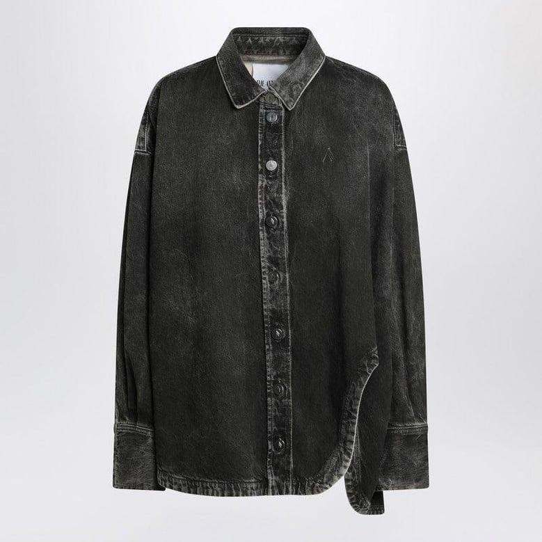 black washed denim shirt by Selfnex