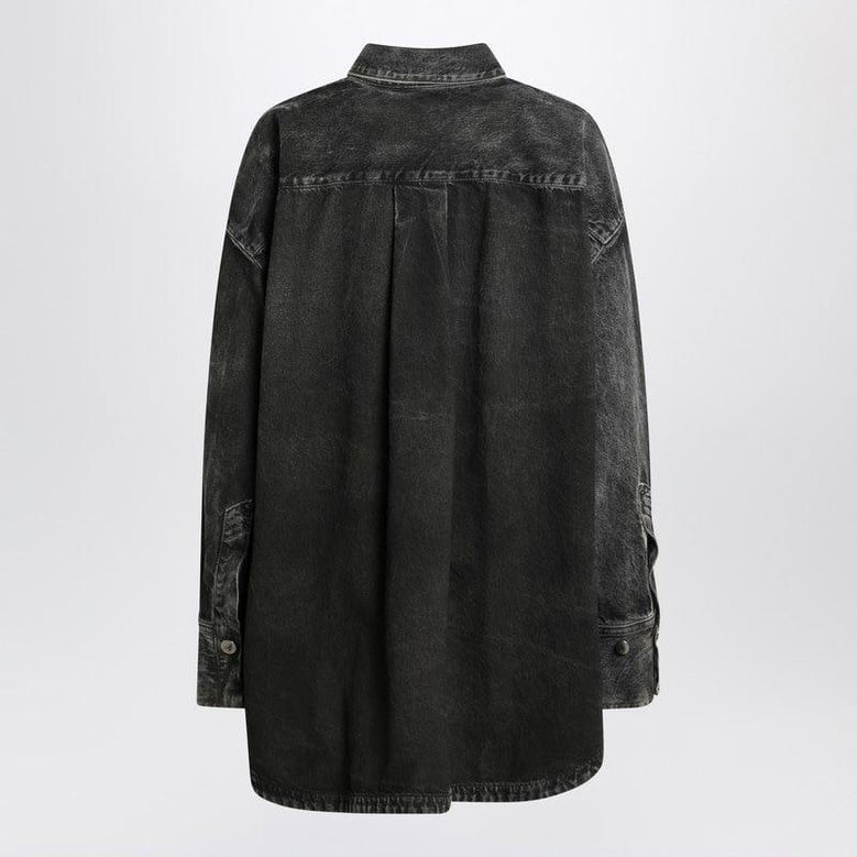 black washed denim shirt by Selfnex