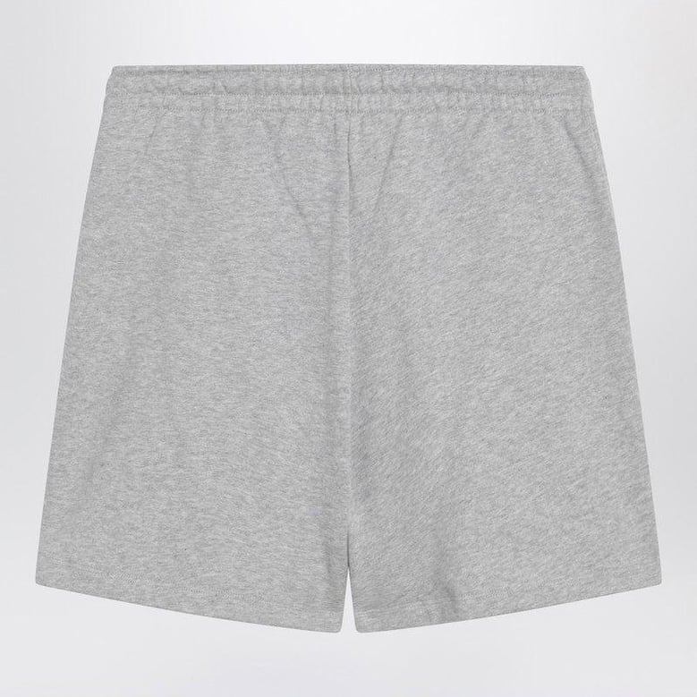 grey cotton shorts by Selfnex