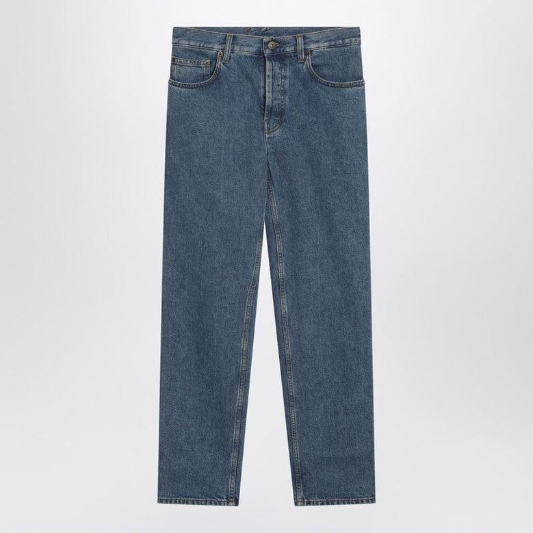 mediumblue regularfit jeans by Selfnex