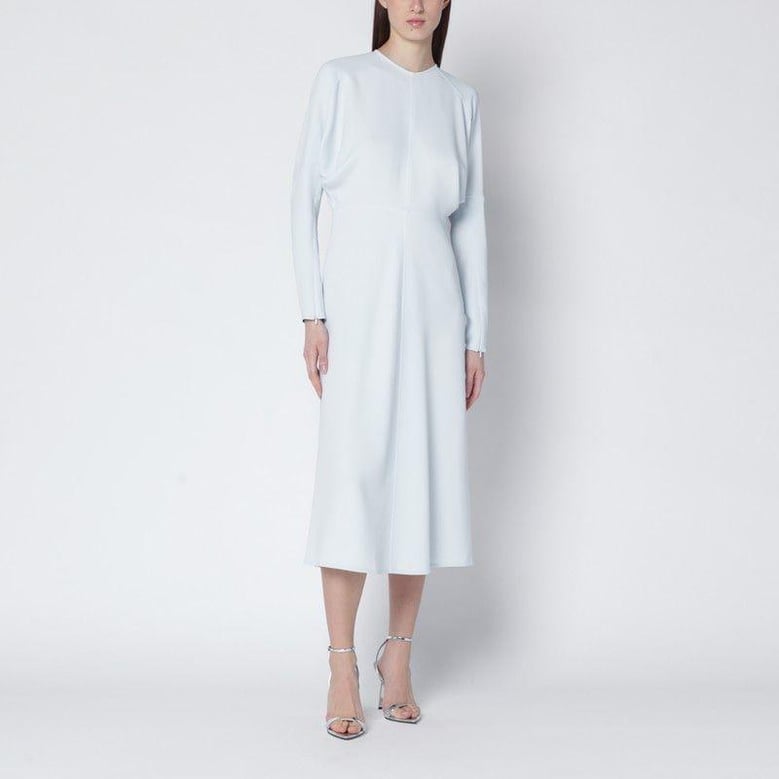 ice blue dolman midi dress by Selfnex