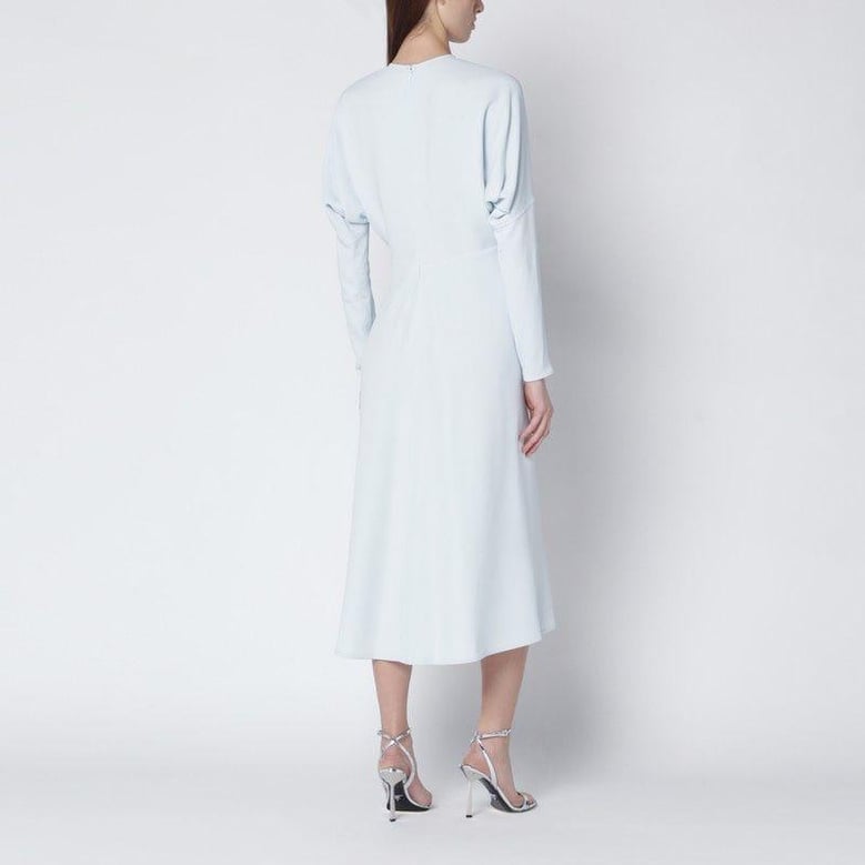 ice blue dolman midi dress by Selfnex