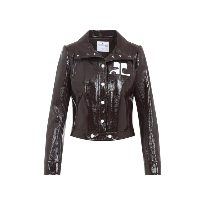 chocolate cotton jacket by Selfnex