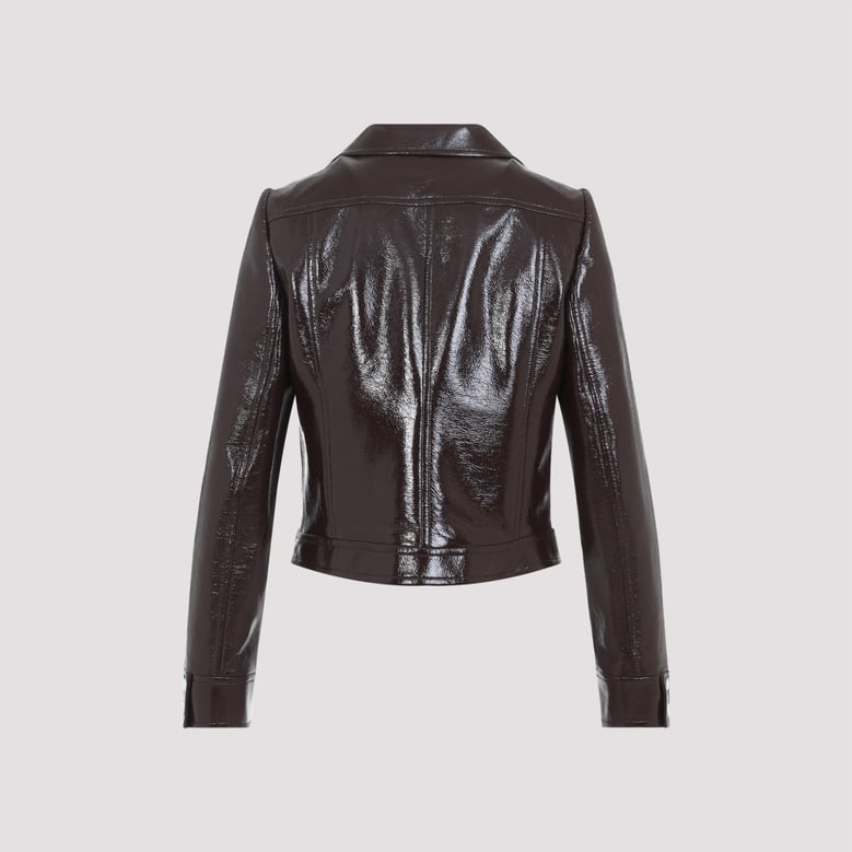 chocolate cotton jacket by Selfnex