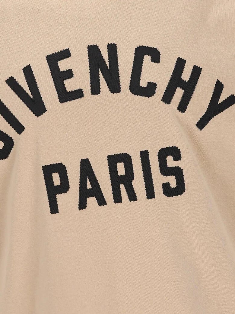 givenchy paris embroidery cotton t-shirt by Selfnex
