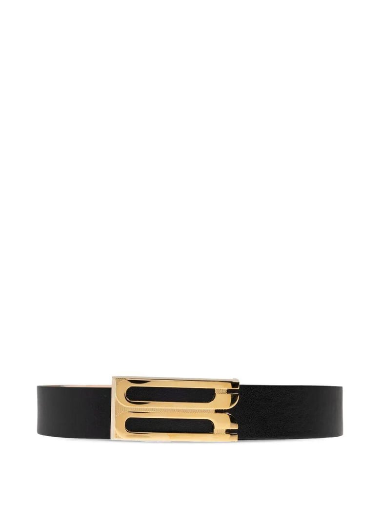 frame regular leather belt by Selfnex