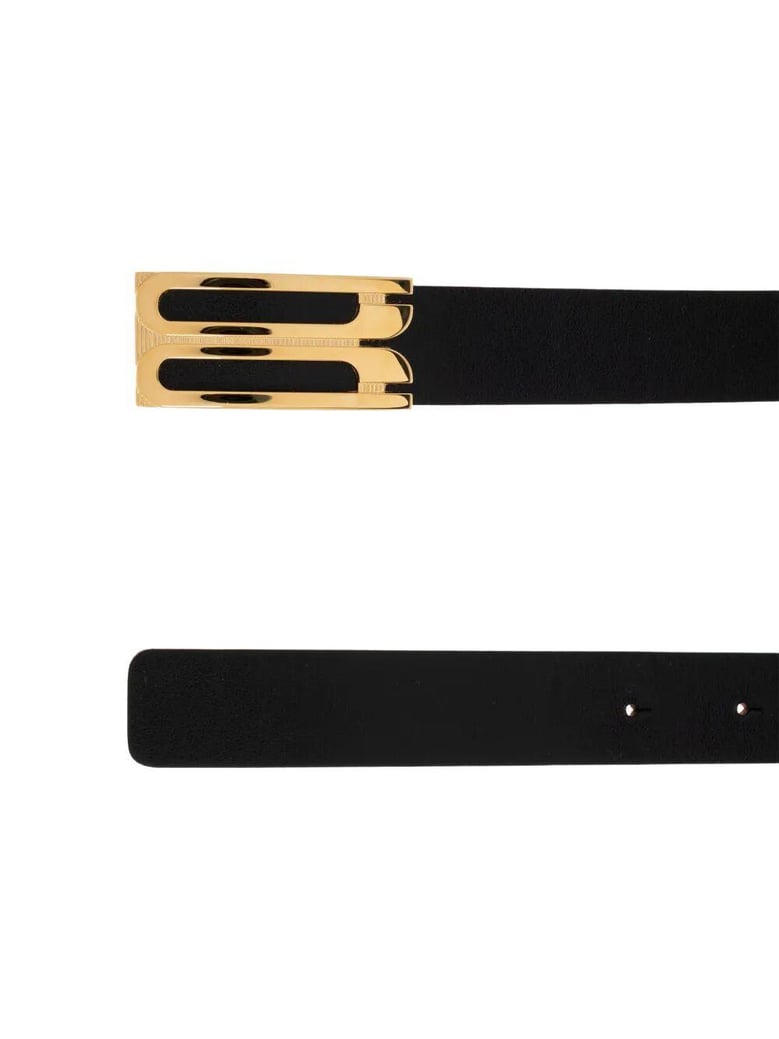 frame regular leather belt by Selfnex