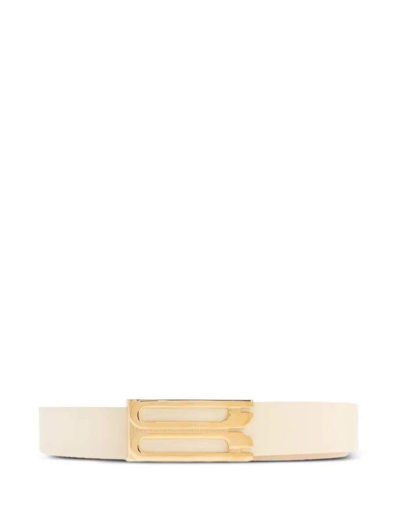 frame regular leather belt by Selfnex