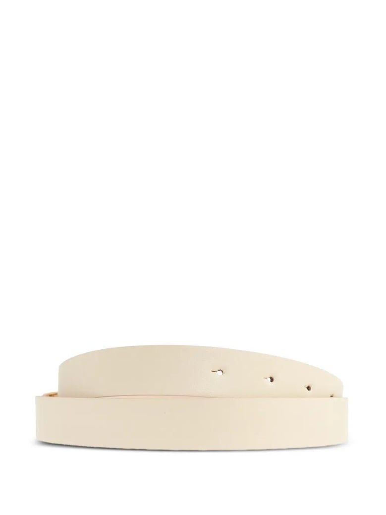 frame regular leather belt by Selfnex