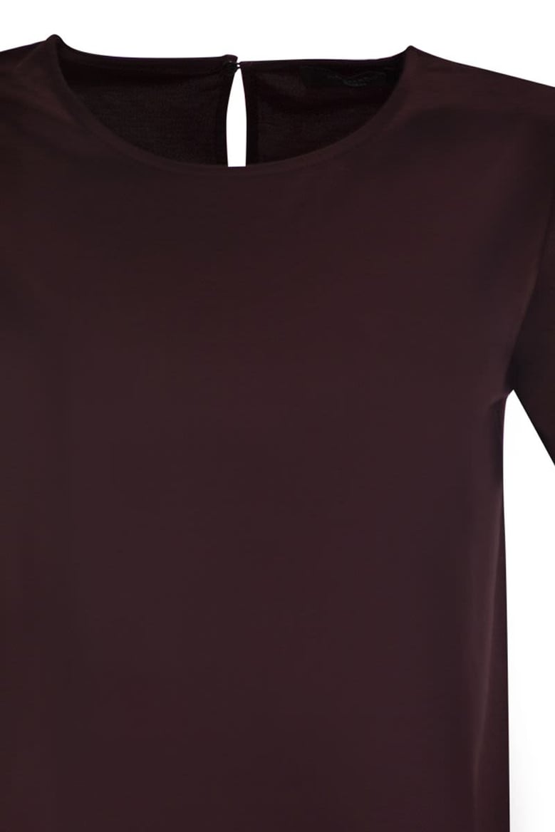 wkdzona - satin and jersey t-shirt by Selfnex