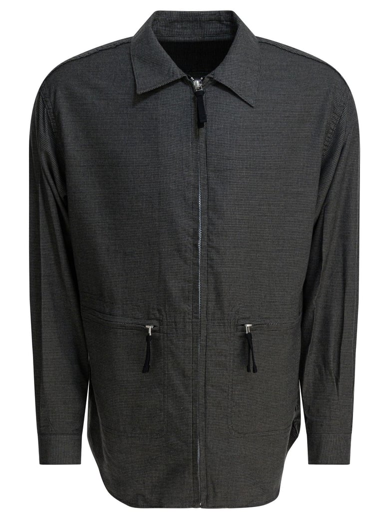cotton overshirt jacket by Selfnex
