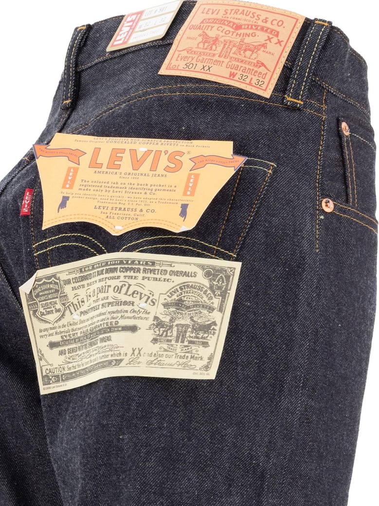 501® 1955 straight-leg jeans by Selfnex