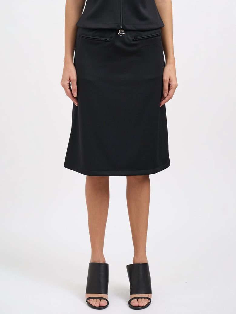 interlock tracksuit skirt by Selfnex