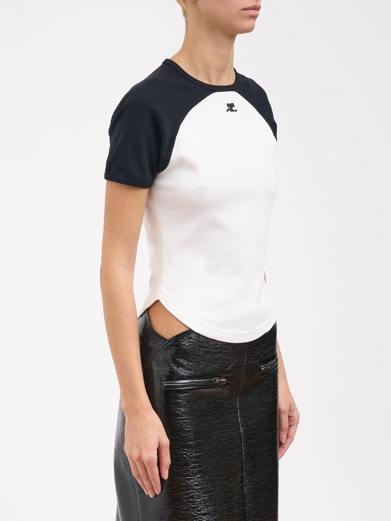 t-shirt circle contrast by Selfnex