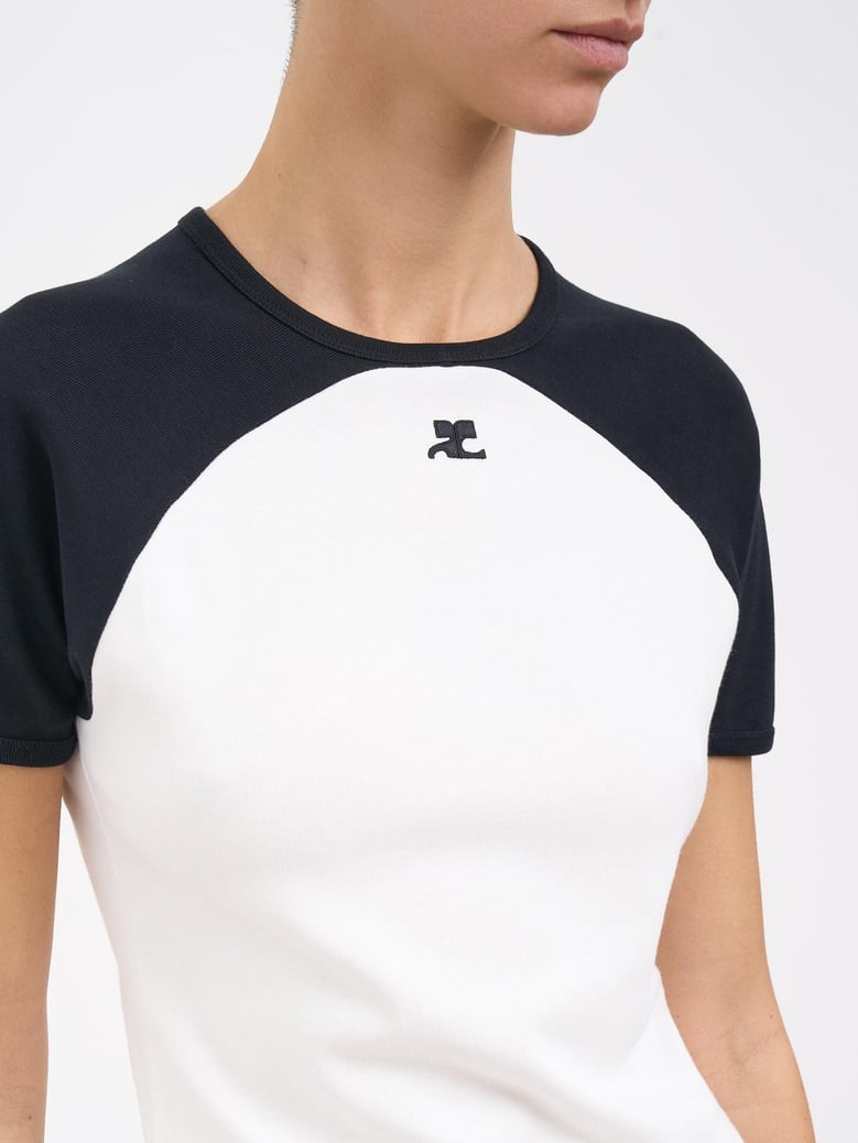 t-shirt circle contrast by Selfnex
