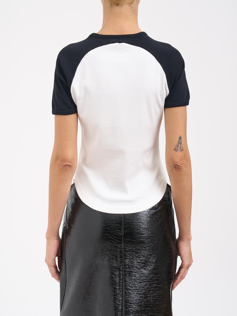 t-shirt circle contrast by Selfnex