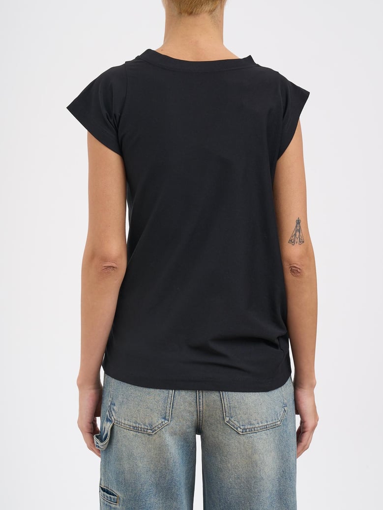twisted jersey t-shirt by Selfnex