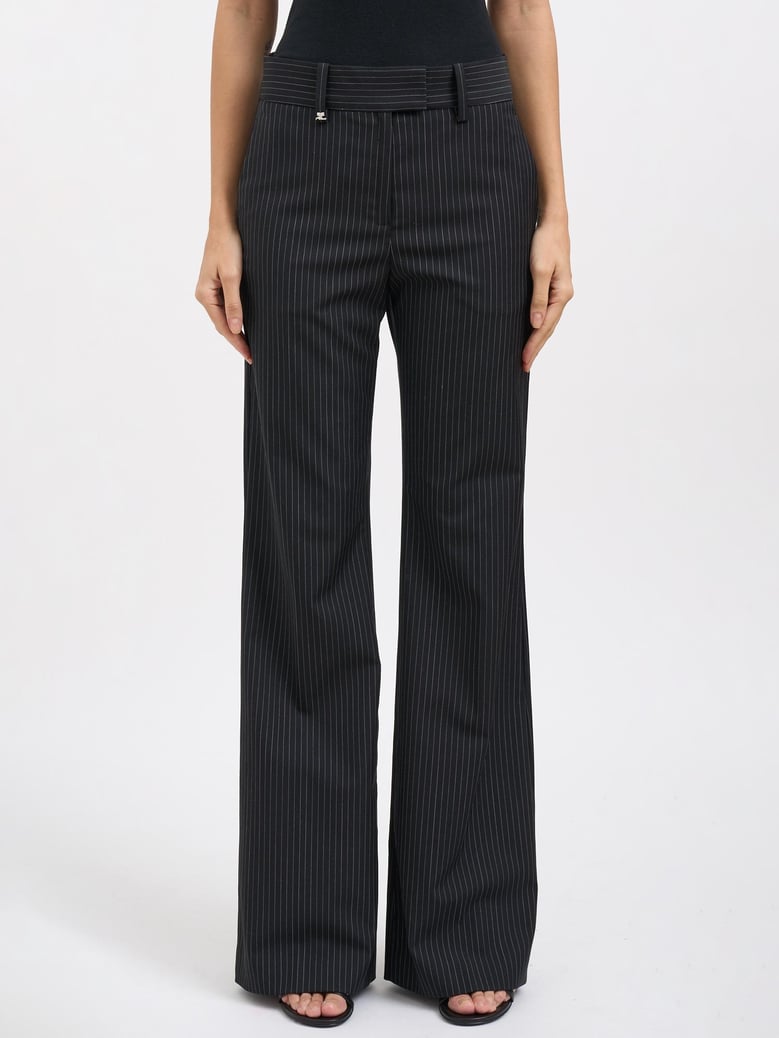 tailored pinstripes trousers by Selfnex