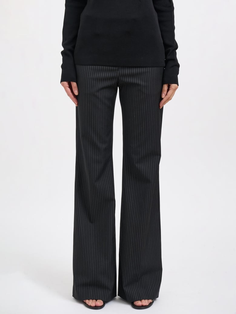 tailored pinstripes trousers by Selfnex