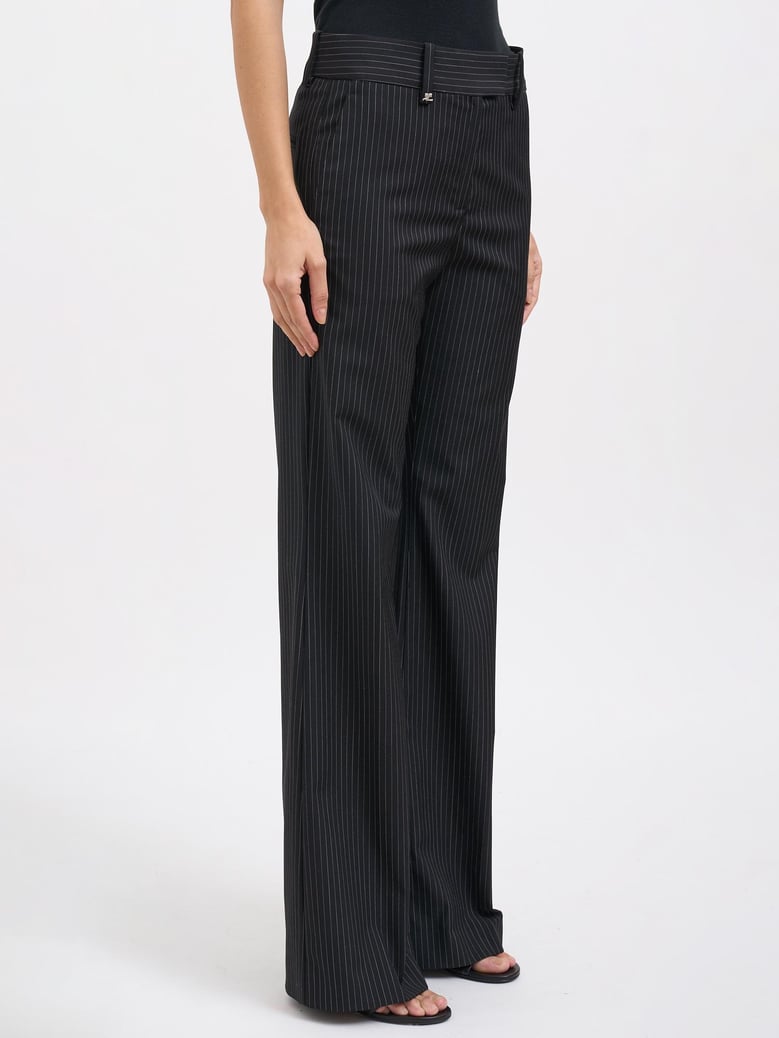 tailored pinstripes trousers by Selfnex