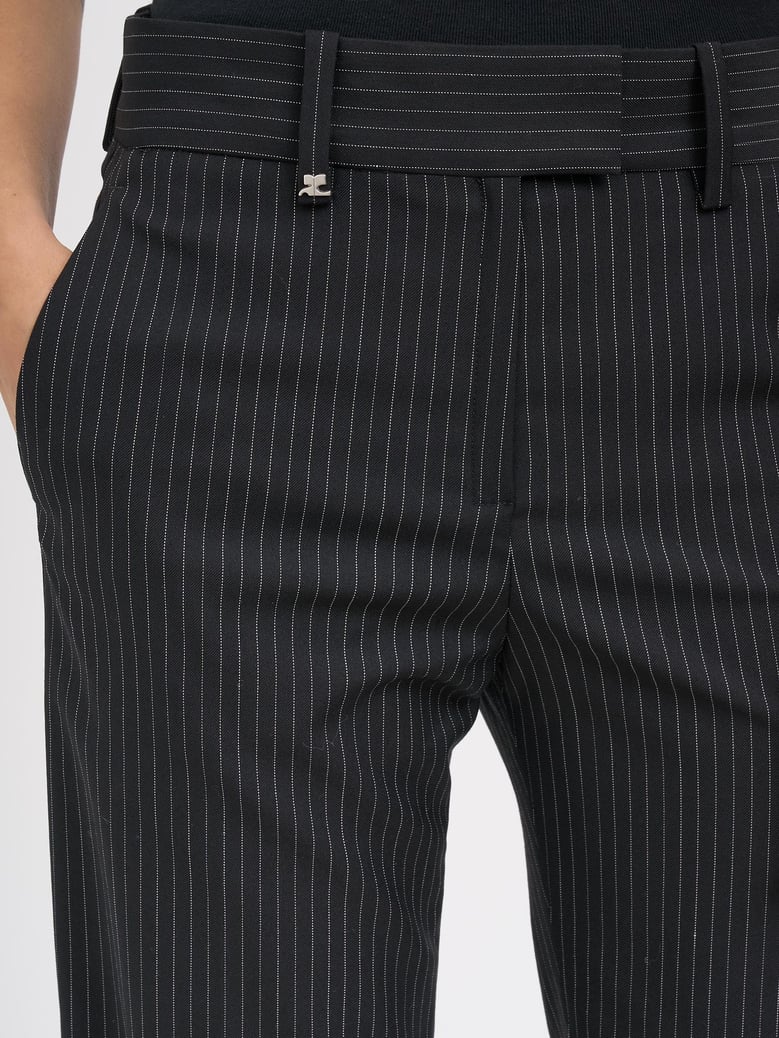 tailored pinstripes trousers by Selfnex